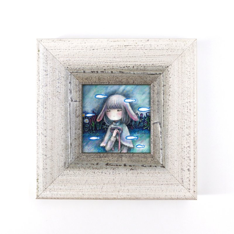 原图/夜间游泳 - 海报/装饰画/版画 - 其他材质 蓝色