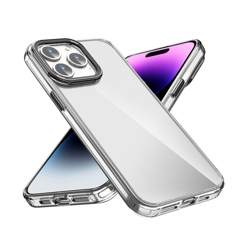 VOYAGE 抗摔防刮保护壳-Pure Frame-透明-iPhone 15 Pro Max (6.7 - 手机壳/手机套 - 其他材质 透明