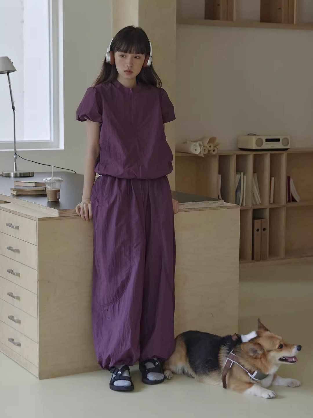 odd maker一款很轻盈的小衫 - 女装上衣 - 其他人造纤维 