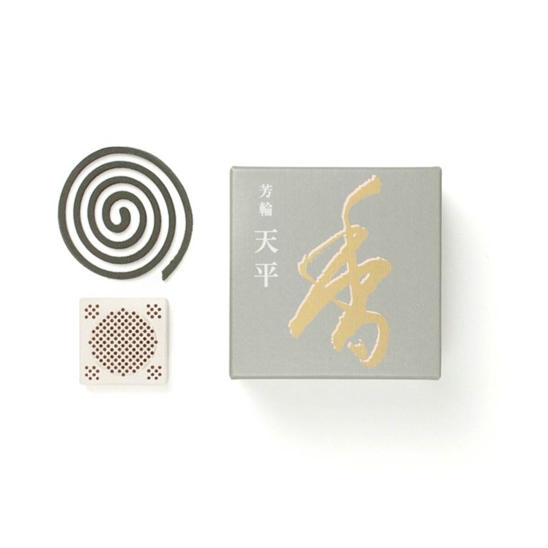 日本 松荣堂 Horin 芳轮系列之【天平】Tenpyo/Peaceful Sky 环香 - 香薰/精油/线香 - 浓缩/萃取物 