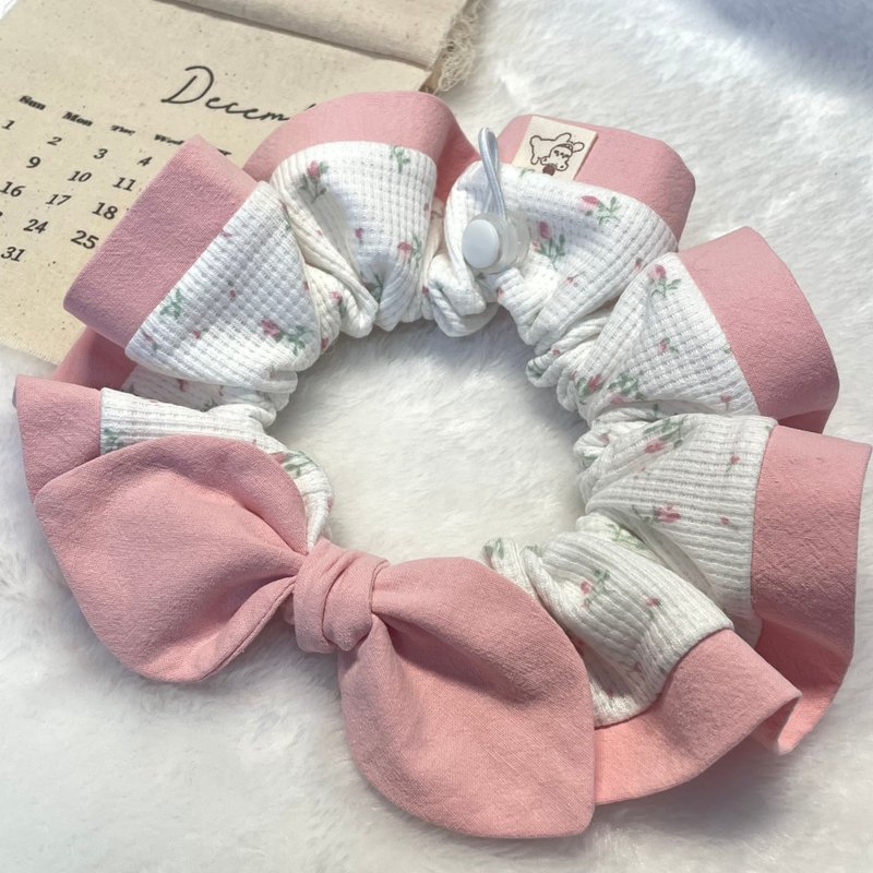 污泥手作  碎花大肠圈领巾  宠物领巾 - 订制抱枕/饰品 - 棉．麻 