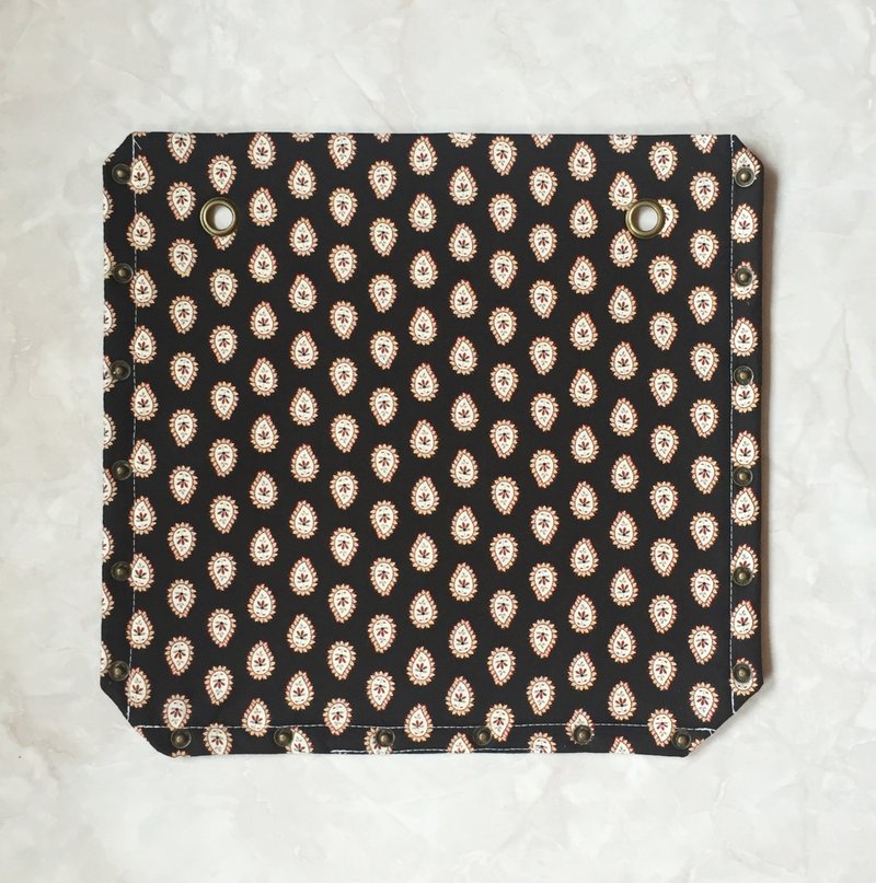 原创 大方形皮革+布包 替换布块 多款图案自由配搭随时替换 - 侧背包/斜挎包 - 棉．麻 多色