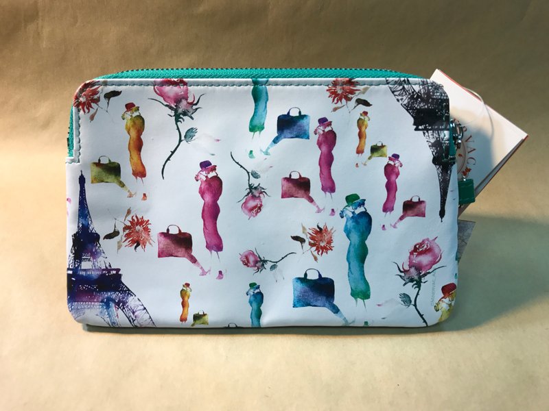 旅人-牛皮手拿包 (米纳瓦X吕志文) - 手拿包 - 真皮 绿色