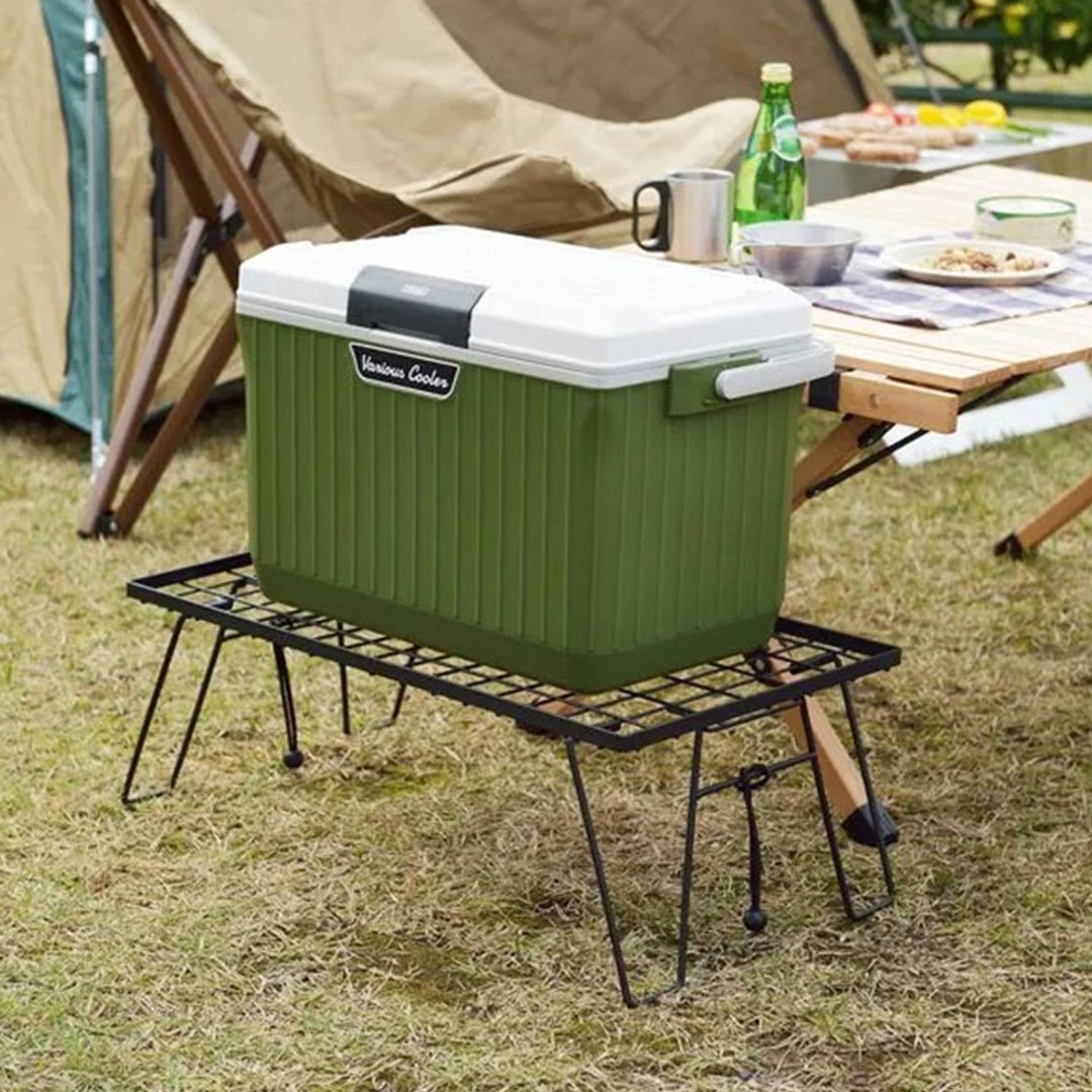 日本squ+ Various Cooler日制一按即开手提保冷冰桶-17L-多色可 - 露营用品 - 塑料 绿色
