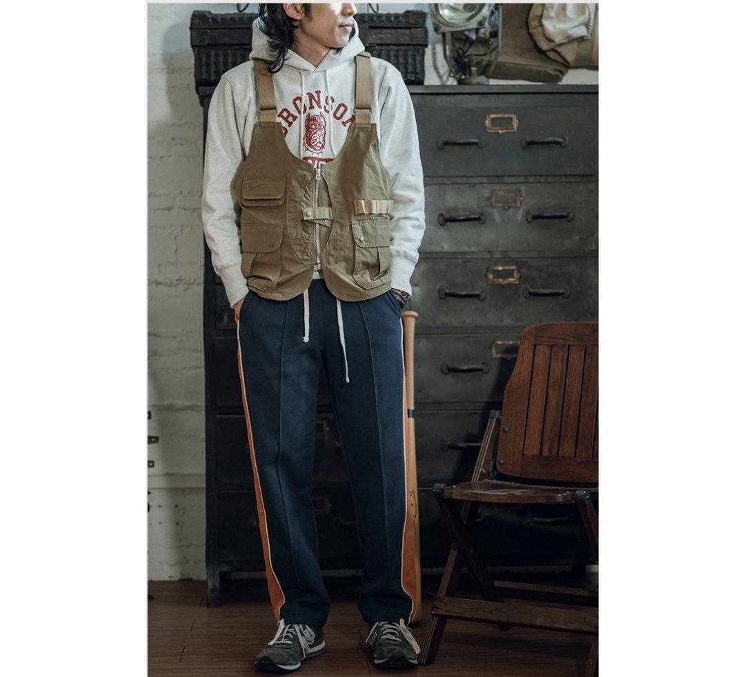 NON STOCK 拼色毛圈布棉裤 休闲卫裤 运动长裤 Terry Sweatpants - 男士长裤 - 棉 