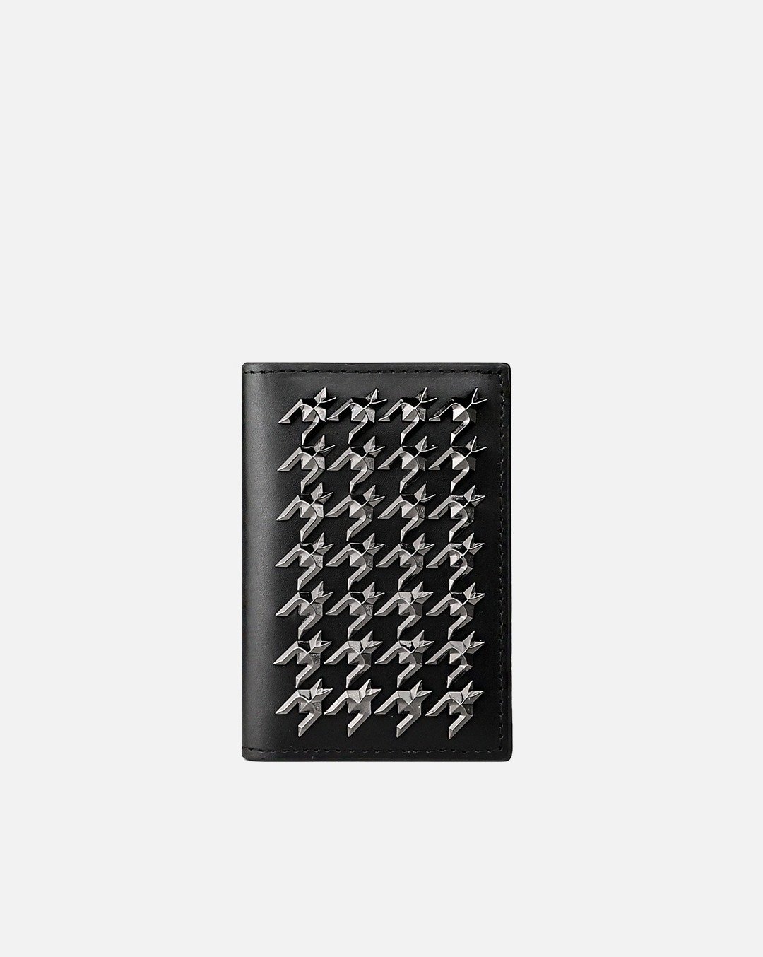 【换季特卖】HOUNDSTUD - Black - 名片夹/名片盒 - 真皮 黑色