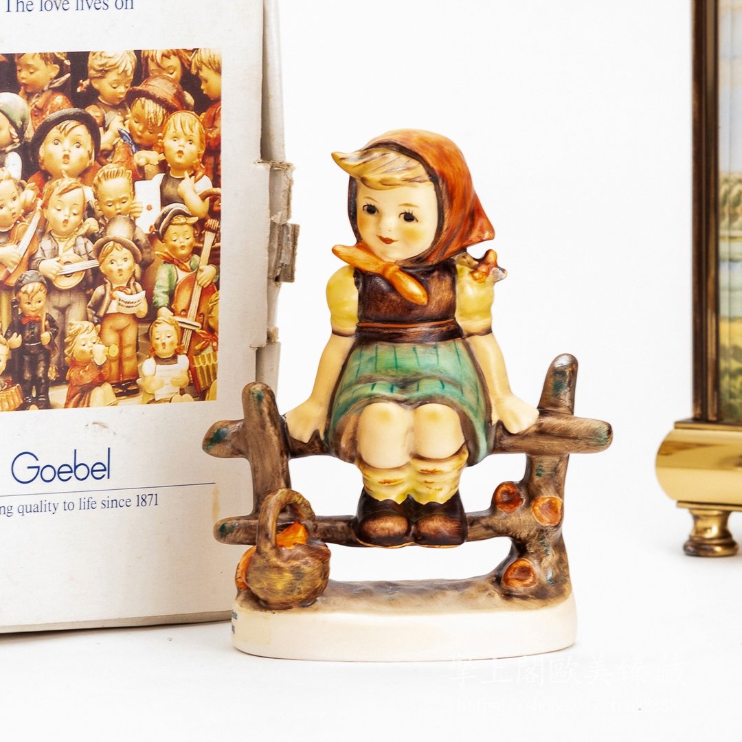 徳国Goebel Hummel 喜姆娃娃绝版手工彩绘陶瓷瓷偶公仔雕塑 - 玩偶/公仔 - 瓷 