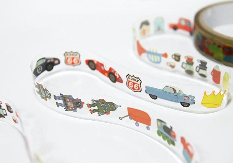 &Cabinet 装饰胶带 - Toy - 纸胶带 - 塑料 绿色