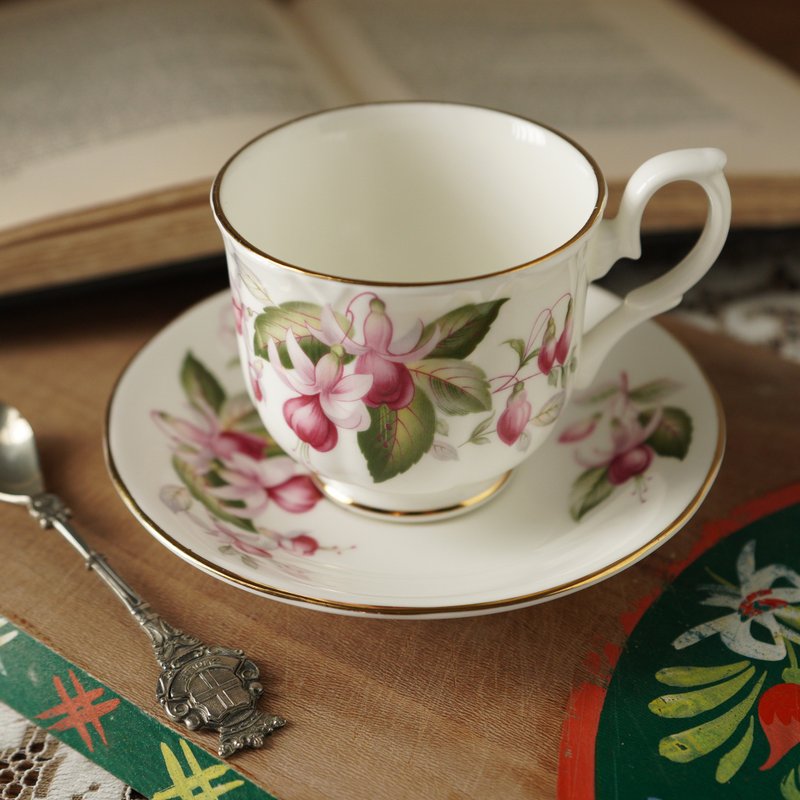 英国Duchess吊钟花描金细骨瓷茶杯/咖啡杯组 - 其他杯子 - 瓷 多色