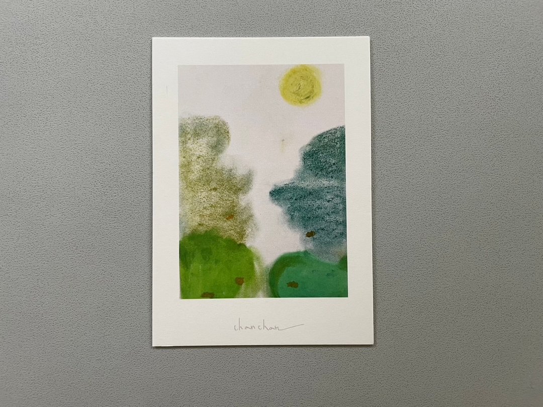 Postcards:  月亮一直都在 3 - 卡片/明信片 - 纸 