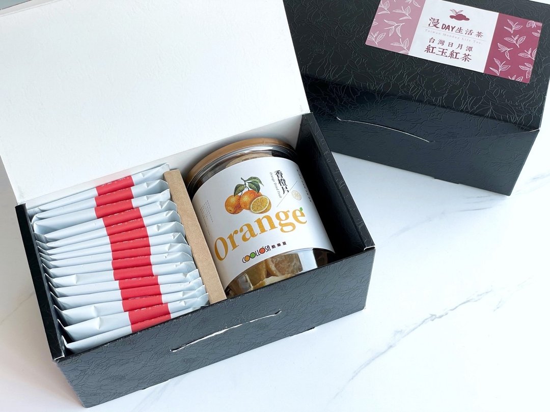 漫Day生活茶 红玉红茶袋茶包+果干 礼盒附赠手提袋 - 茶 - 其他材质 