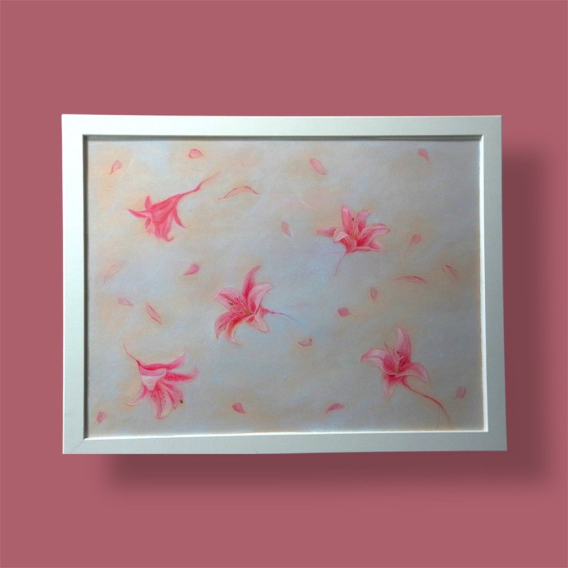 飘花-香水百合 现货 - 海报/装饰画/版画 - 纸 