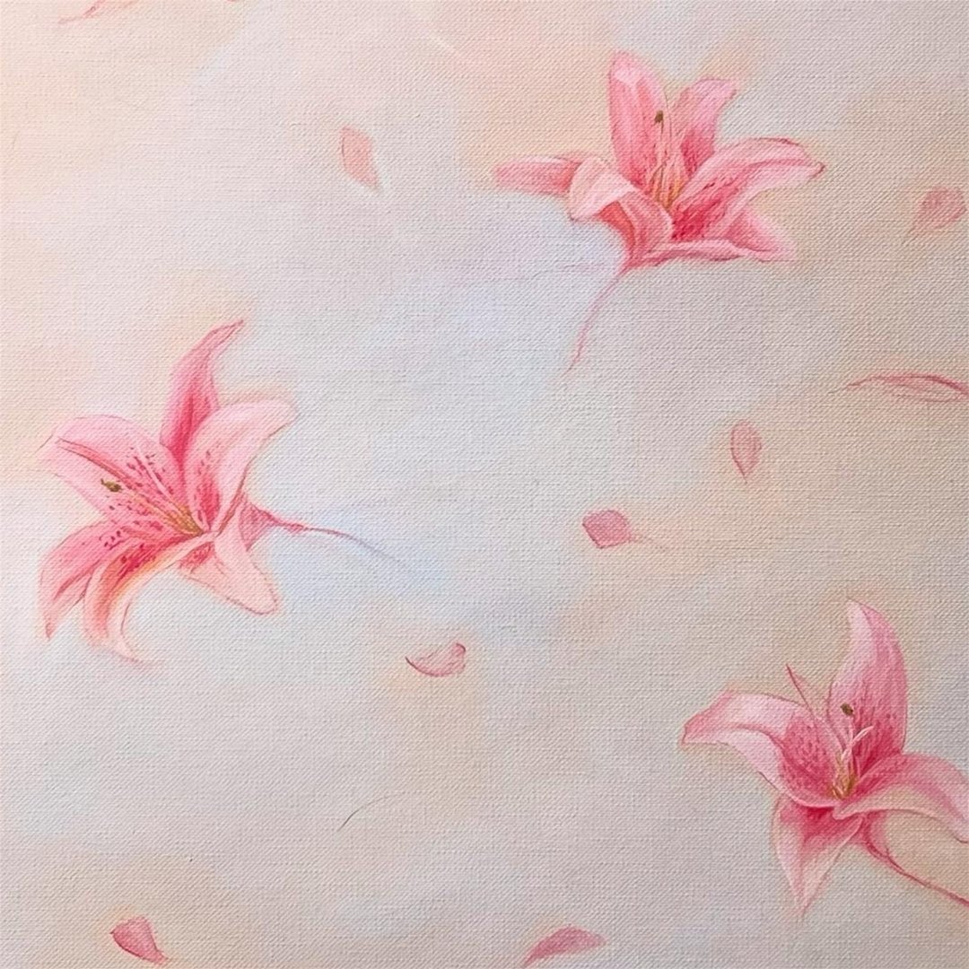 飘花 - 香水百合 - 海报/装饰画/版画 - 纸 