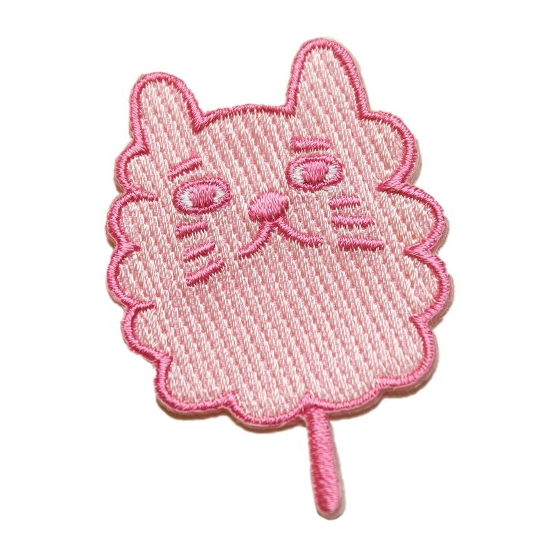 食物猫猫 | 棉花糖猫刺绣贴布 - 其他 - 绣线 