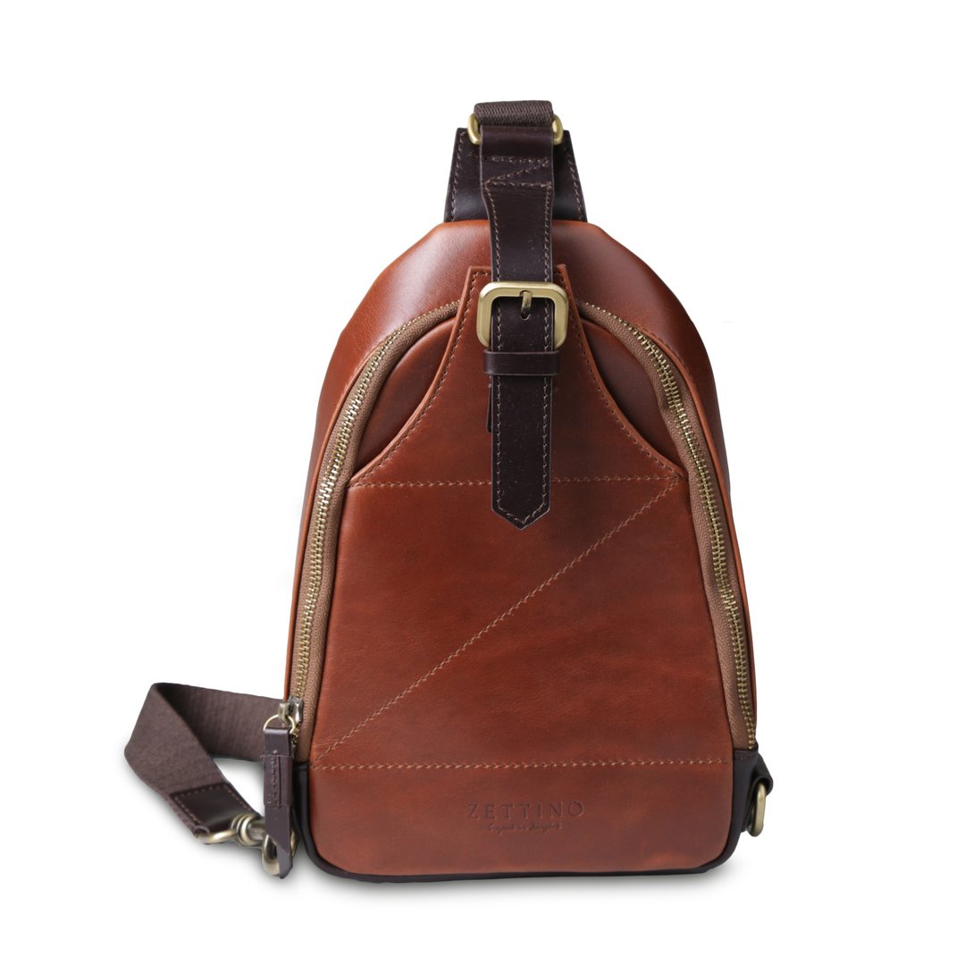 Mini-Sling Pack - 其他 - 真皮 咖啡色