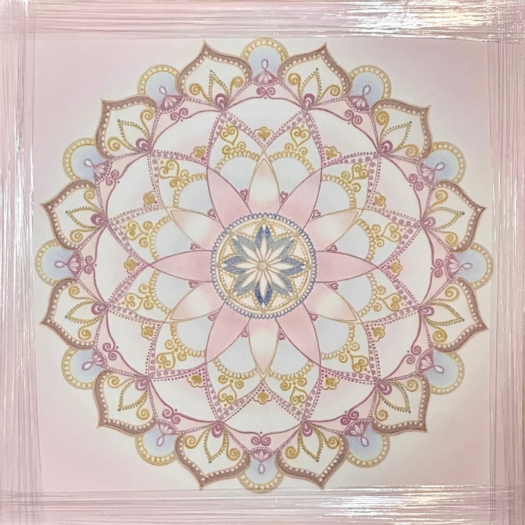 喜悦禅生命之花曼陀罗 四季丰彩之美 喜悦油画布无框画 30.50.60cm - 海报/装饰画/版画 - 棉．麻 多色