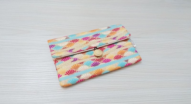 存折袋 护照套 卫生棉袋 护垫袋 收纳袋 AS-65 复古日风 - 化妆包/杂物包 - 棉．麻 