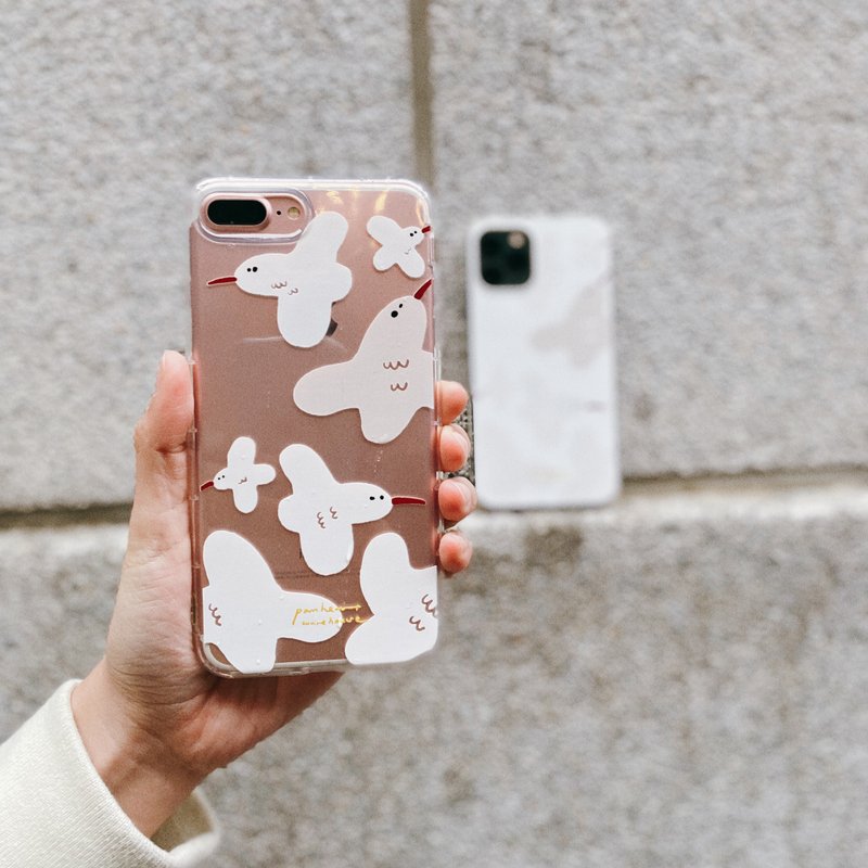 候鸟/  全机型支持防摔手机壳 /2色可选 - 手机壳/手机套 - 塑料 白色