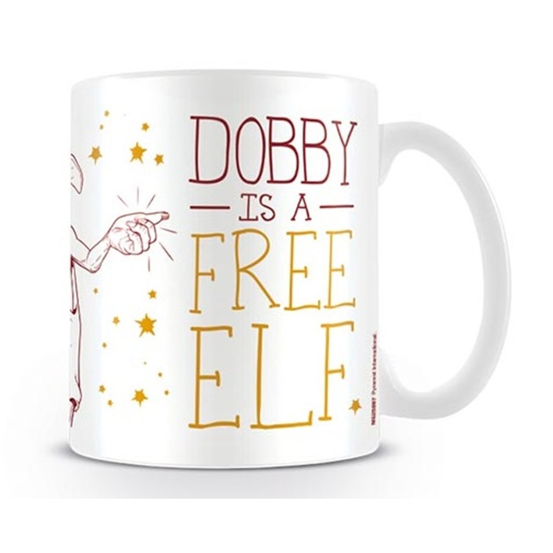 【哈利波特】多比 (Dobby) - 进口马克杯 Harry Potter - 咖啡杯/马克杯 - 陶 白色