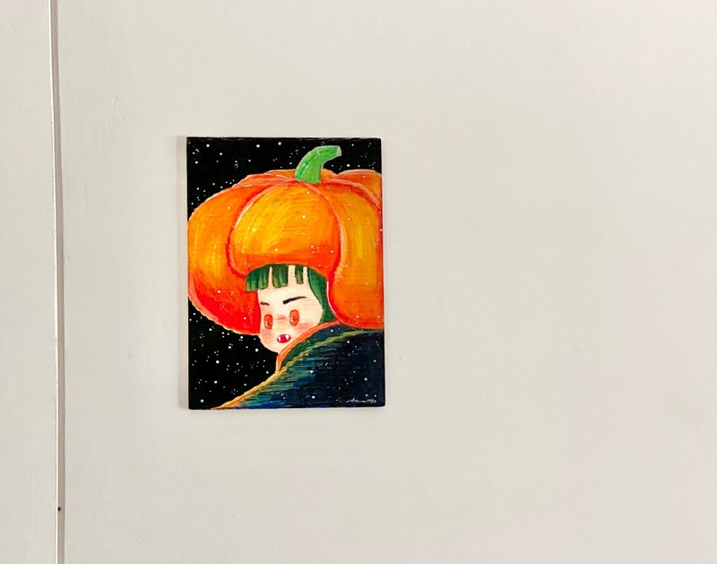 可爱的小皮包，粉笔画 - 墙贴/壁贴 - 纸 