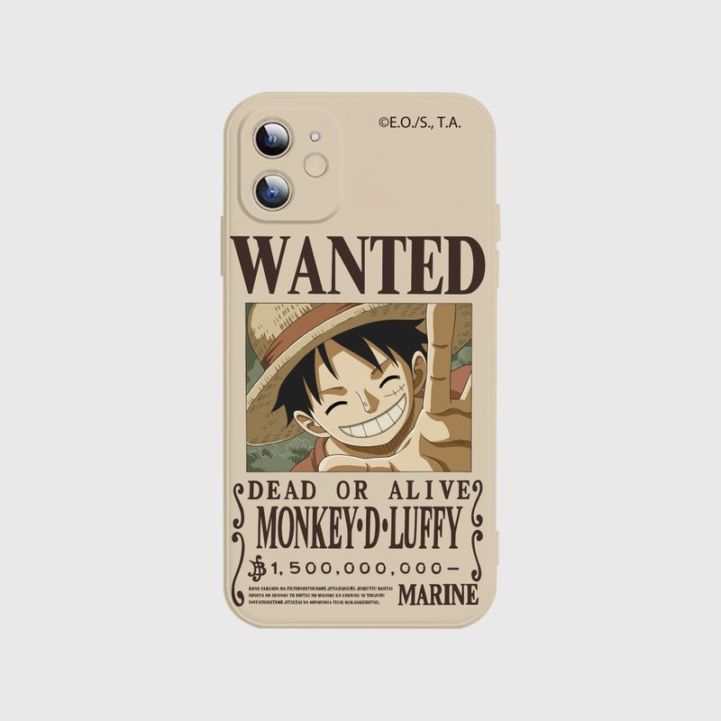 【ONE PIECE】海贼王官方授权周边产品  海贼王通缉令系列手机壳 - 手机配件 - 其他材质 多色