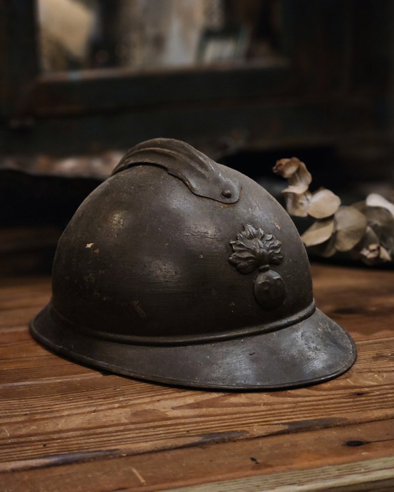 二战 | M1915亚德里安头盔 | 朝洋选物 - 摆饰 - 其他金属 