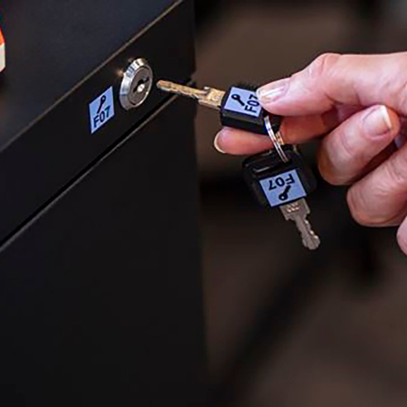 Brother TZe-521 护贝标签带 ( 9mm 蓝底黑字 ) - 其他 - 纸 蓝色