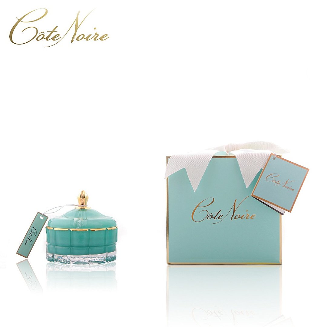 法国 Côte Noire 蔻特兰 波斯柠檬艺术香氛蜡烛185g - 香薰/精油/线香 - 其他材质 绿色