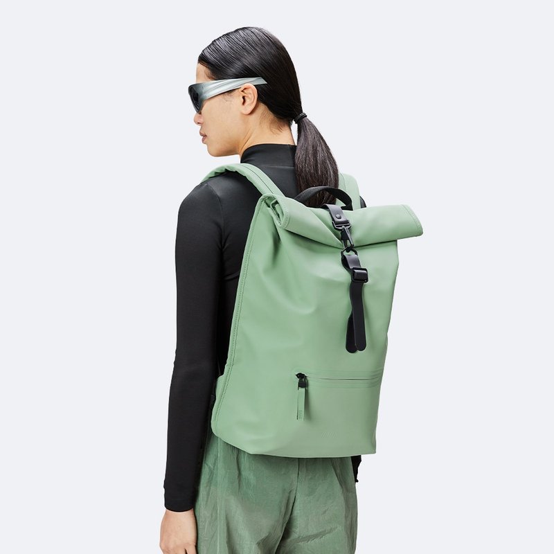 【丹麦 RAINS】Rolltop Rucksack W3 卷盖式后背包 - 后背包/双肩包 - 其他材质 多色
