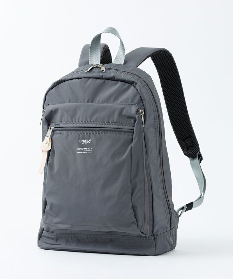 Anello -【URBAN O.D.】系列 电脑间隔轻量背囊 ATH3431 (灰色) - 后背包/双肩包 - 聚酯纤维 灰色