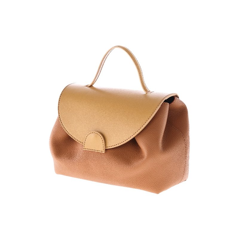 diy手工包头层牛皮笑脸酒窝包手提斜挎包女自制编织材料包 - 侧背包/斜挎包 - 其他材质 