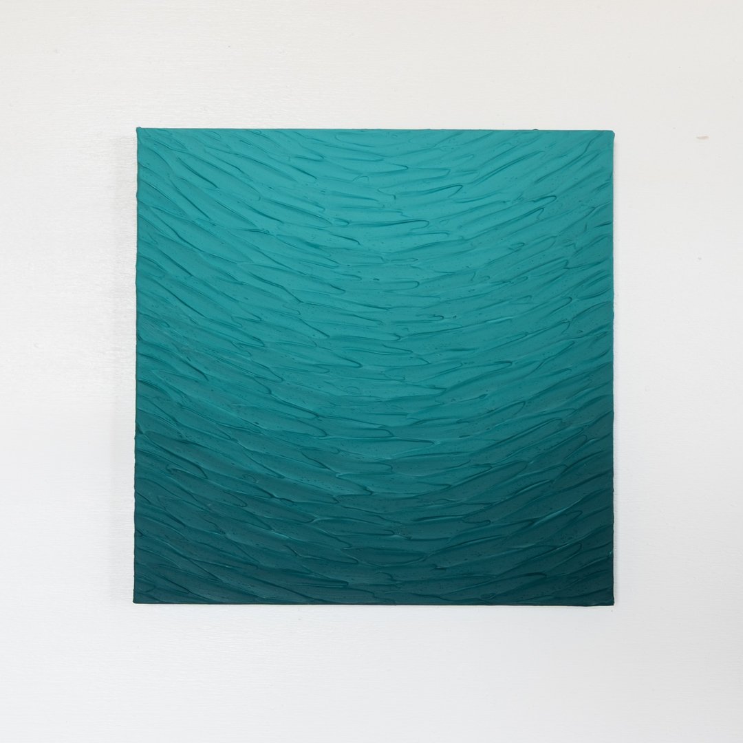 【日本艺术家】抽象绘画 海景 绿色 现代 房间布置 放松 - 海报/装饰画/版画 - 压克力 绿色