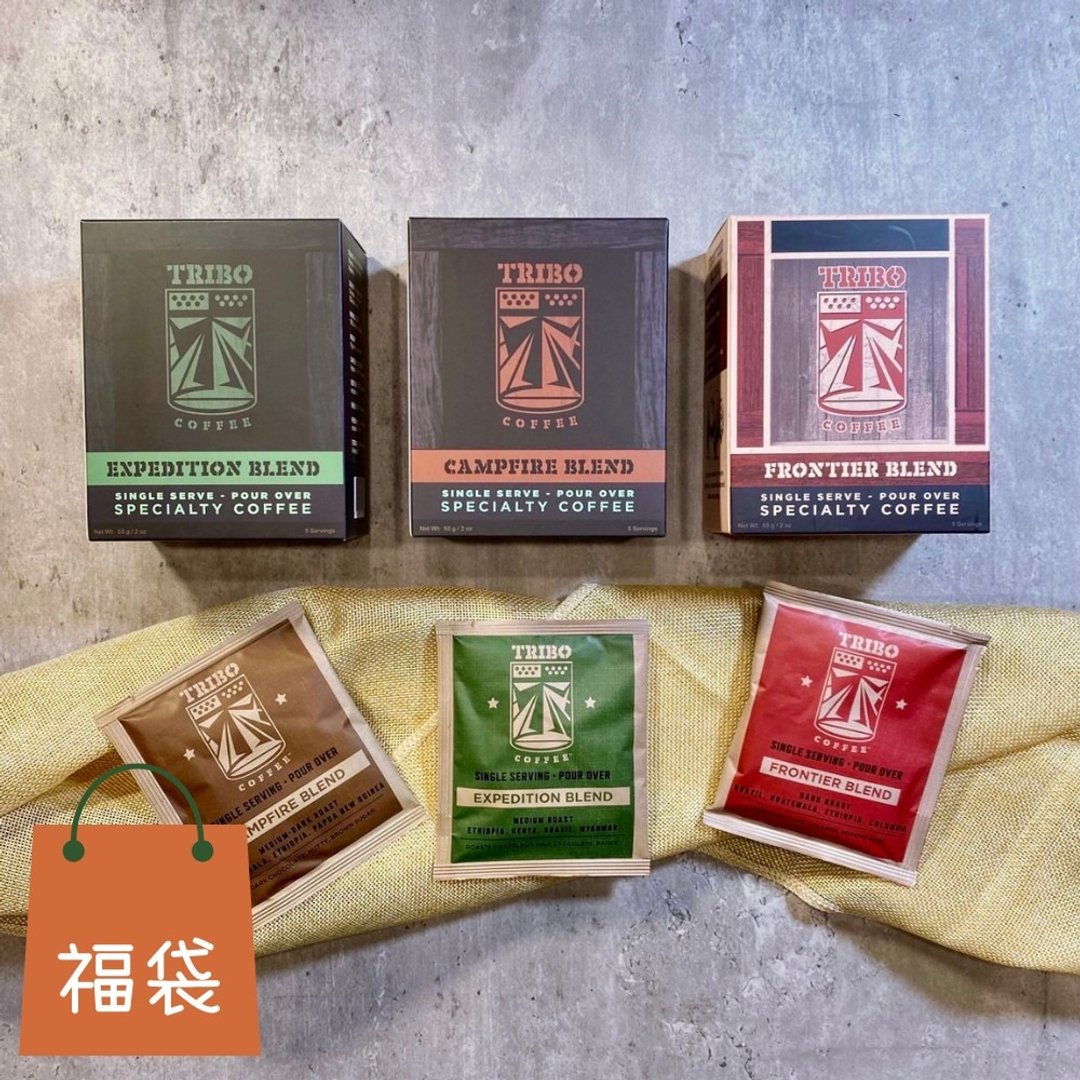 【福袋】冠军烘豆师配方款 滤挂式咖啡  (5入或10入x 3盒) - 咖啡 - 其他材质 