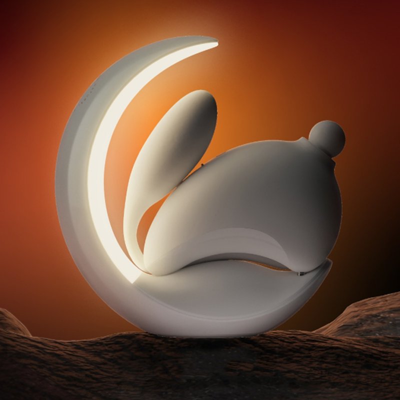 兔子月跳蛋情趣玩具闺蜜礼物/CW - 情趣用品 - 其他材质 白色