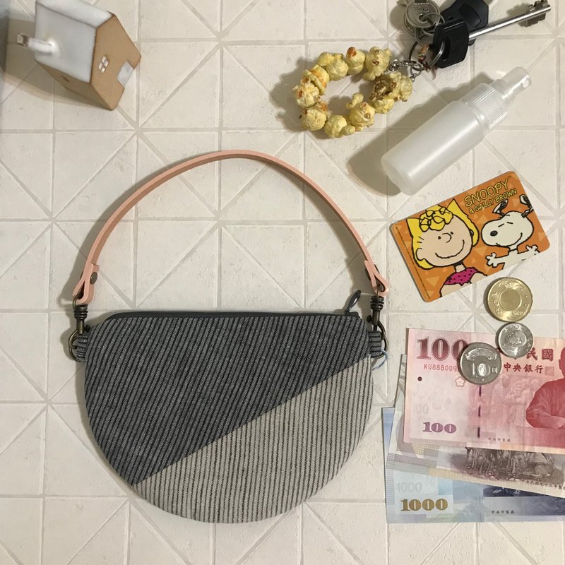 日本近江亚麻织布  手拿小D包   052322 - 手提包/手提袋 - 棉．麻 多色