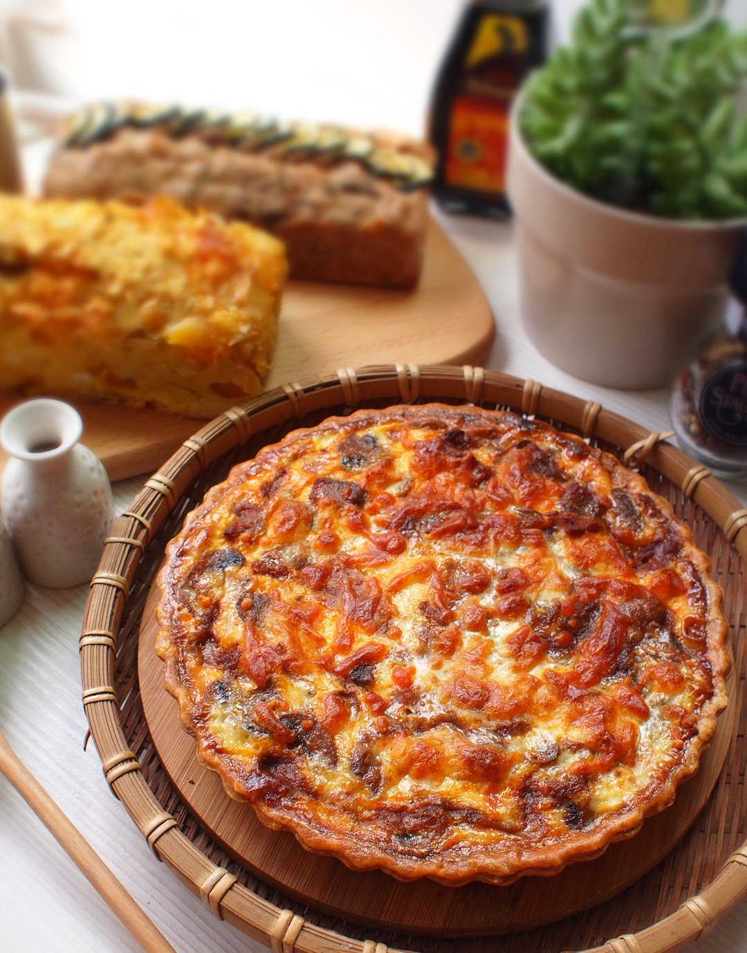 泰式咖喱鸡 /可生酮 Thai Massaman Curry Quiche - 咸派/甜派 - 新鲜食材 