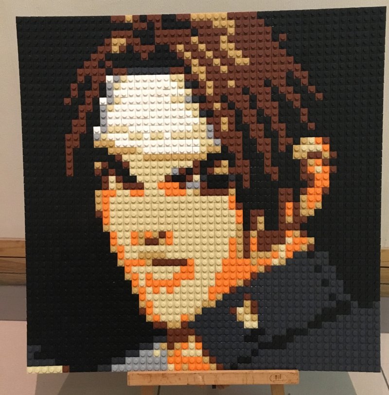 订制专属人物乐高化积木画40x40cm - 其他 - 塑料 