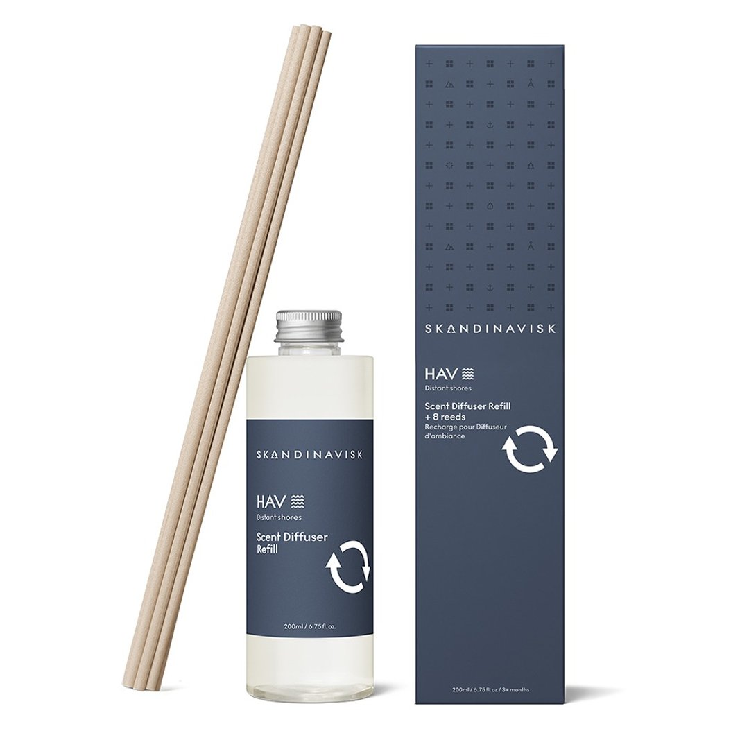 Skandinavisk ∣ 扩香补充瓶 (新版包装) 200ml - HAV 海洋晨曦 - 香薰/精油/线香 - 其他材质 蓝色