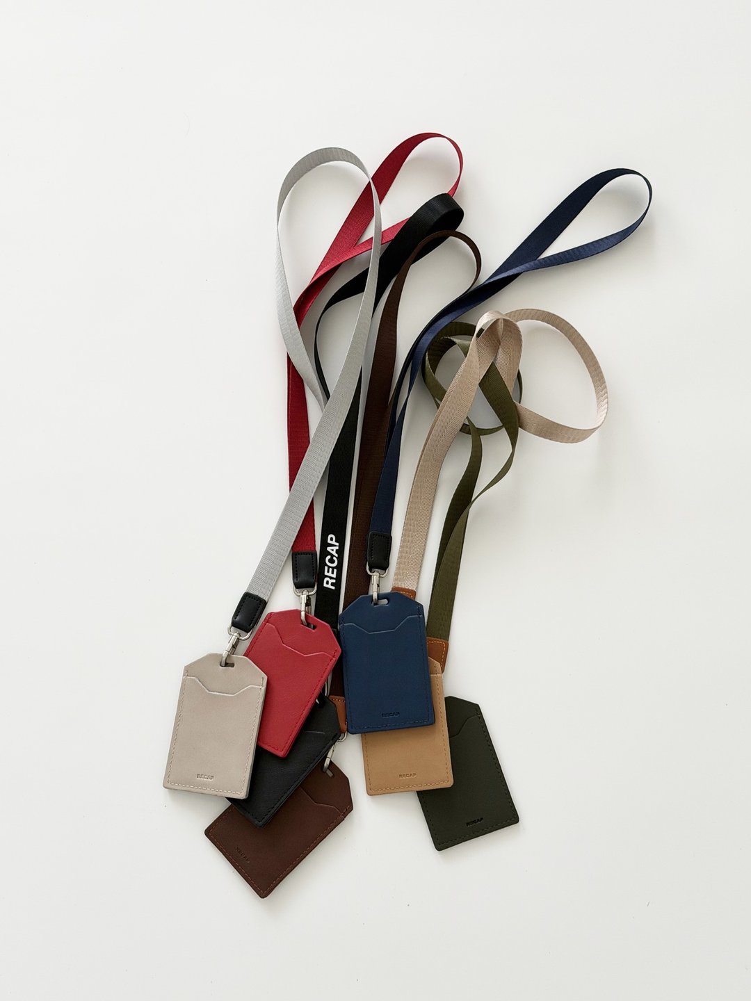MUTiF LANYARD：个人化姓名 / 员工识别证挂绳 - 证件套/卡套 - 人造皮革 多色