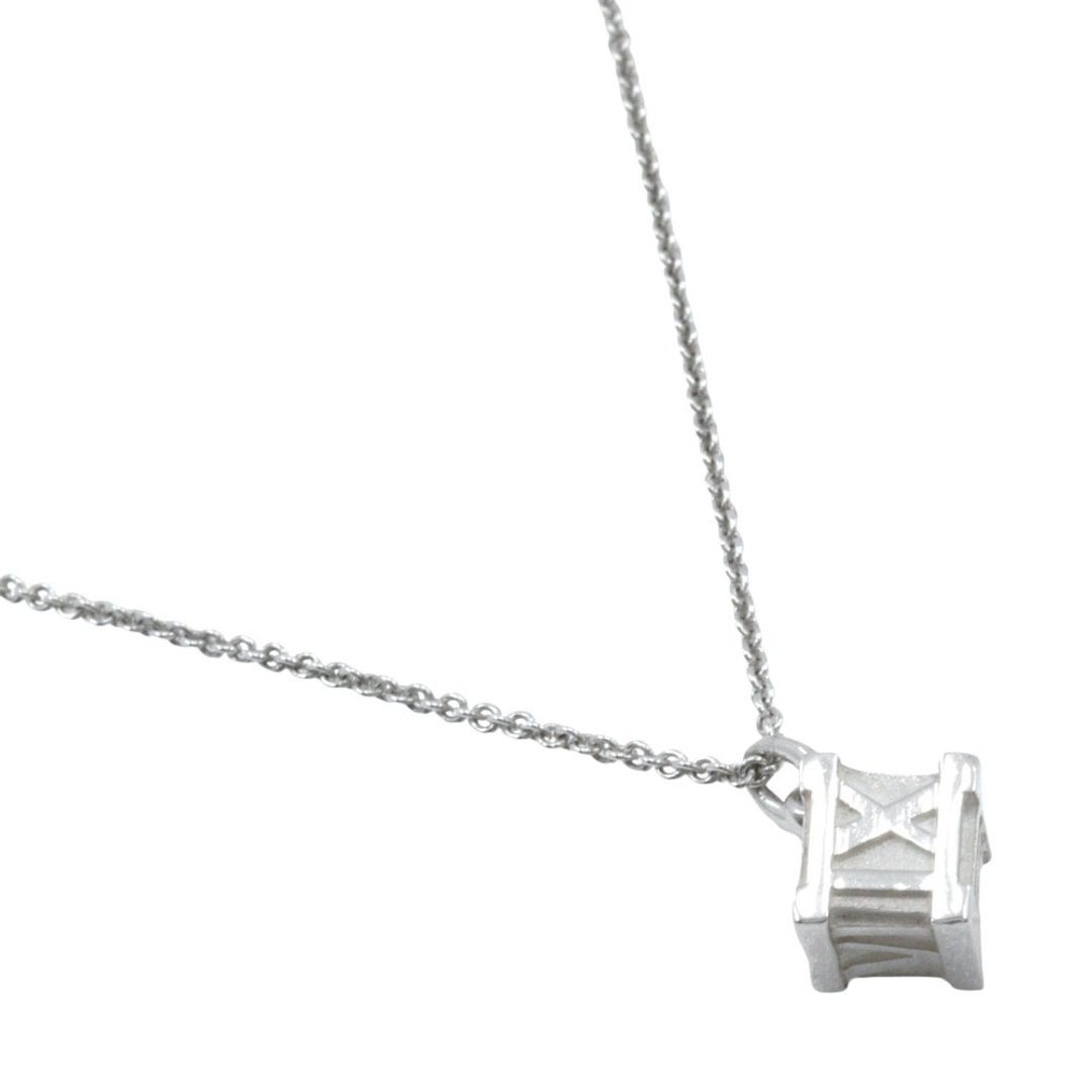 [日本直送] Tiffany & Co. Atlas Cube 项链 925银约 7.0g 女款 [二手] - 项链 - 银 银色