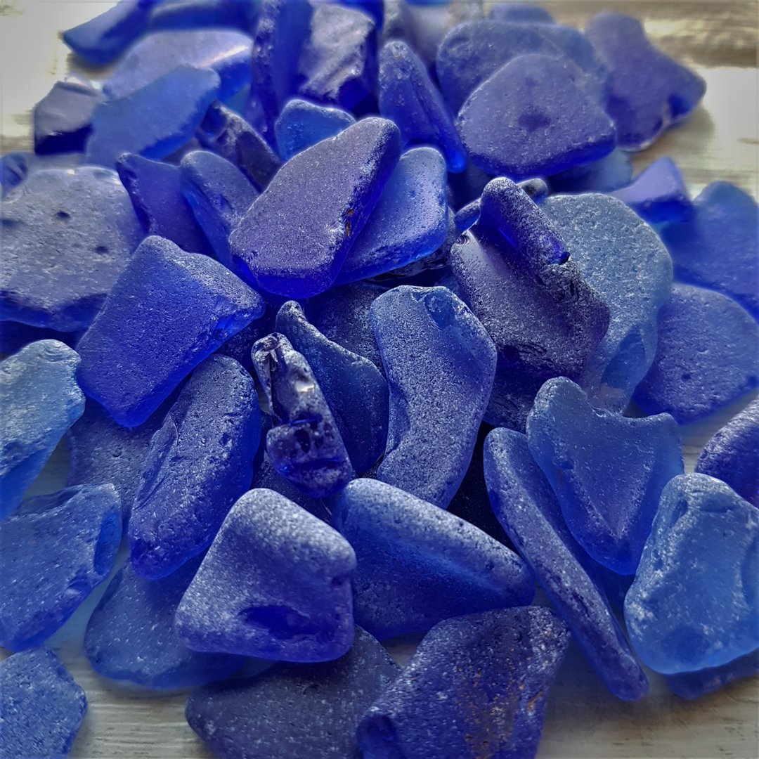 日本海手工天然海玻璃 - 其他 - 玻璃 蓝色