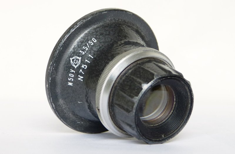 Industar 50u 50y 苏联放大镜 3.5/50 M39 卡口 LZOS - 相机 - 其他材质 黑色
