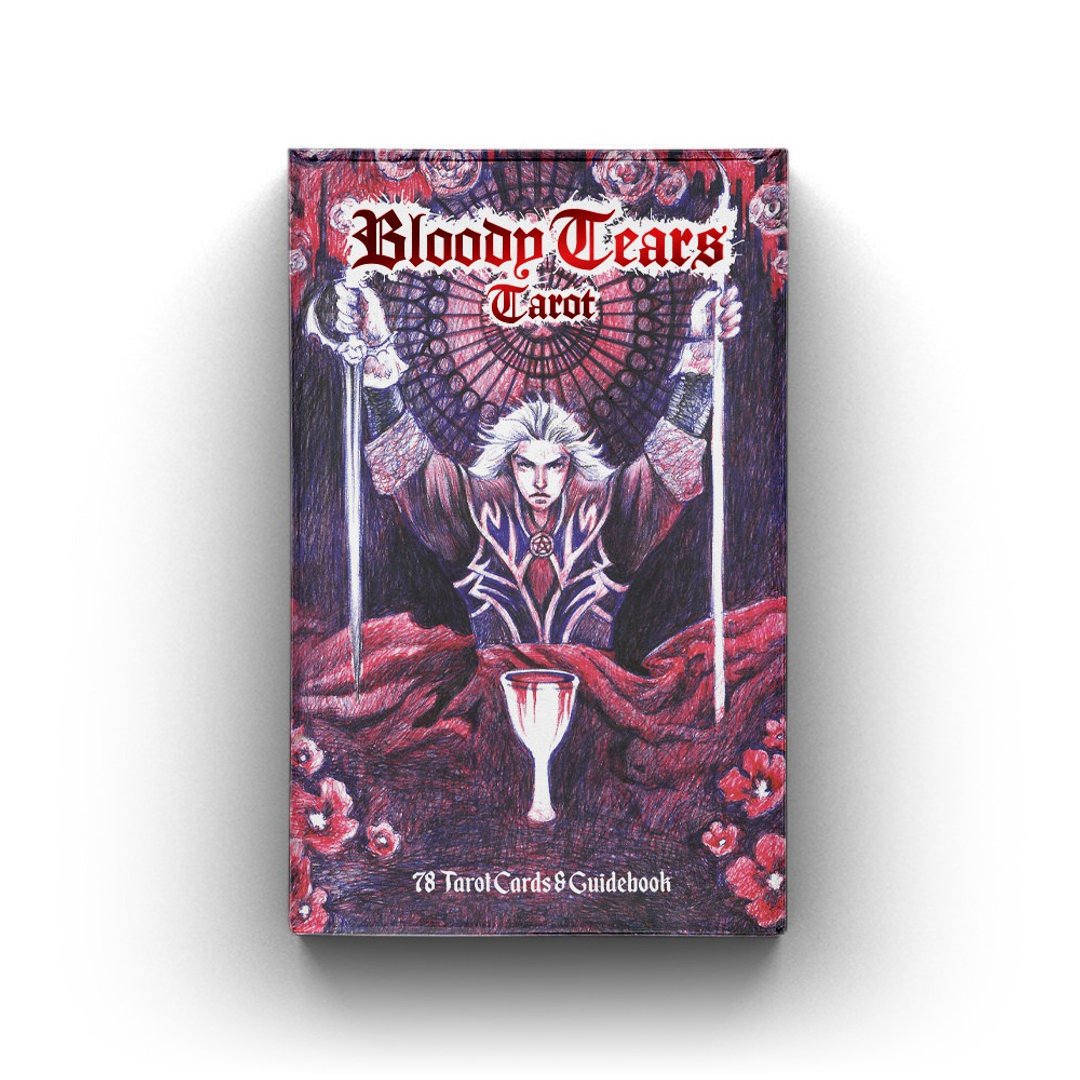 Bloody Tears Tarot，78 张暗黑哥德式塔罗牌组 - 卡片/明信片 - 纸 