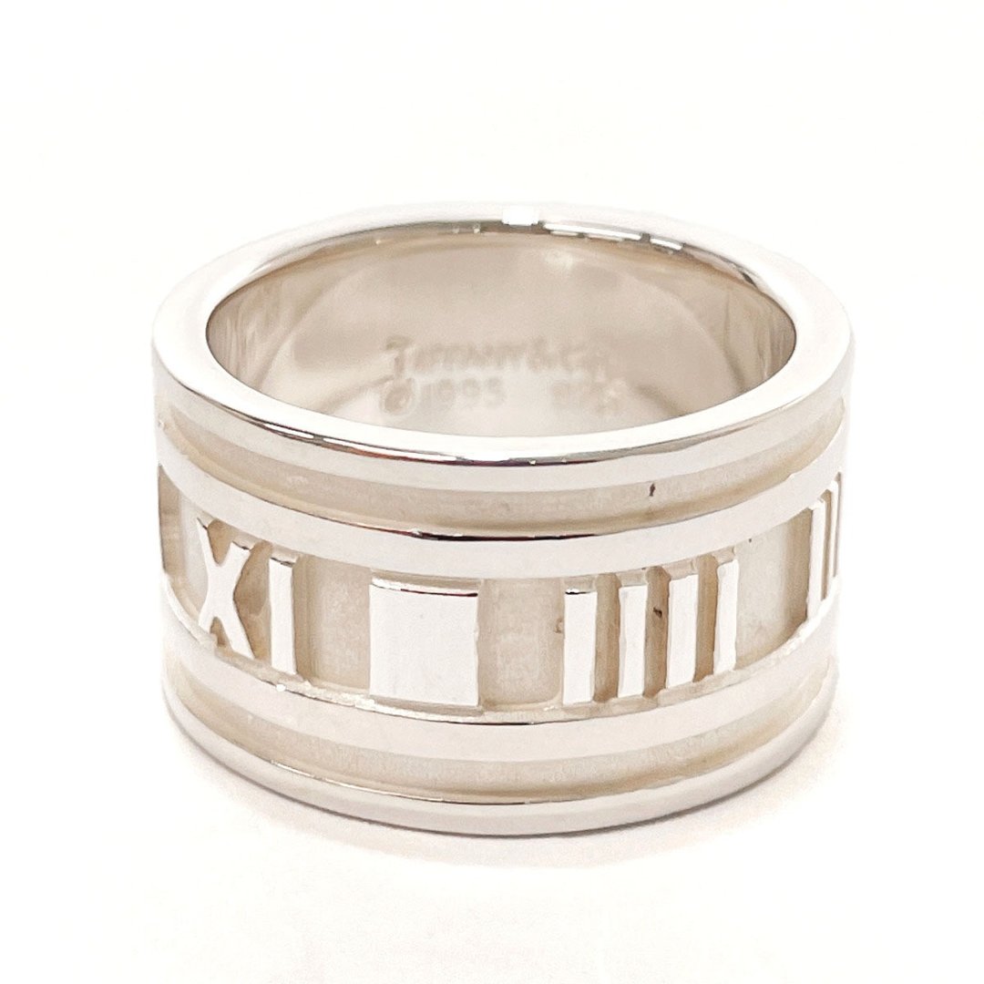【日本直送 中古美品】11号 蒂芙尼 TIFFANY&Co. Atlas 戒指 - 戒指 - 纯银 银色