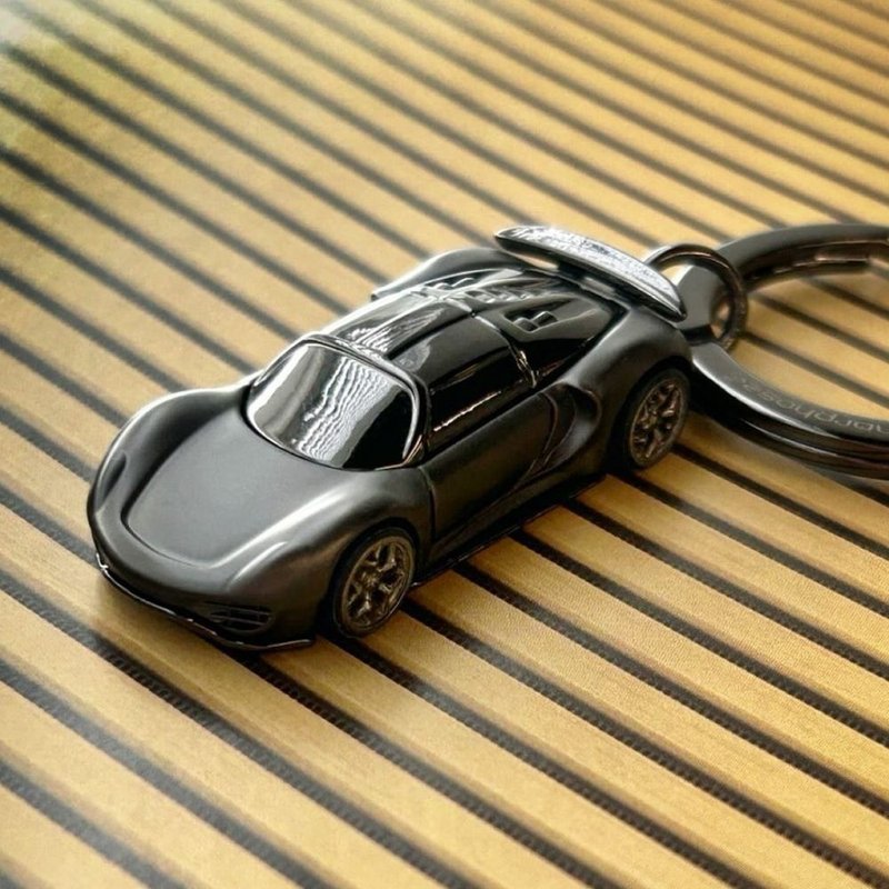 【Metalmorphose】MTM雾黑跑车钥匙圈 礼品/汽车模型/收藏品 - 钥匙链/钥匙包 - 其他金属 黑色