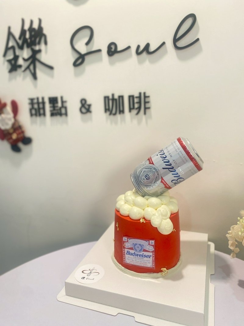 百威造型啤酒蛋糕 定制化蛋糕 生日蛋糕 铄甜点 纪念日 造型蛋糕 - 蛋糕/甜点 - 其他材质 