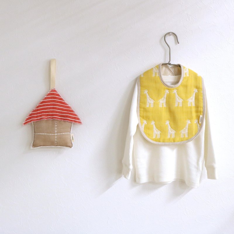 【日本fuwara六重纱口水巾、围兜】温柔接住每一滴口水 - 围嘴/口水巾 - 棉．麻 多色