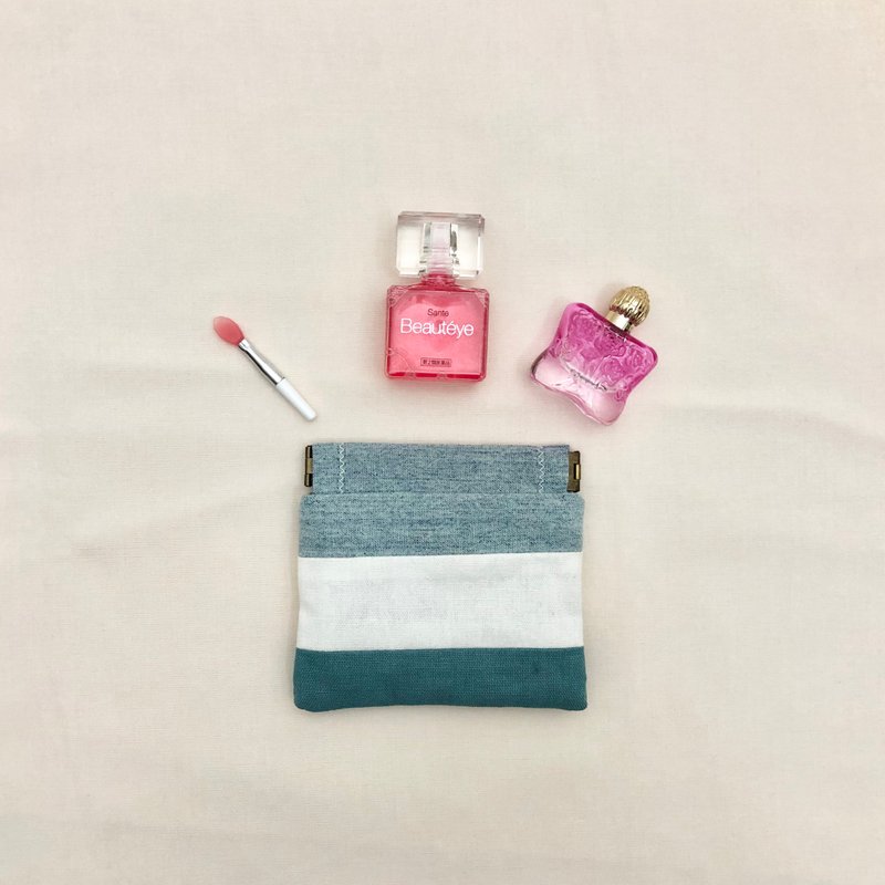 定制化选布-手作日常个性零钱包 小包 生日礼物 送礼 - 零钱包 - 棉．麻 多色