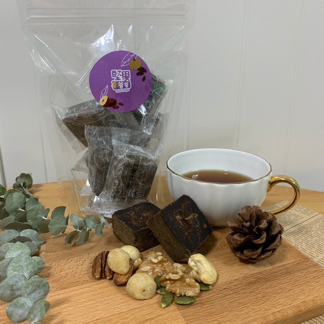 坚果爸爸桂圆红枣黑糖砖 - 蜂蜜/黑糖 - 新鲜食材 