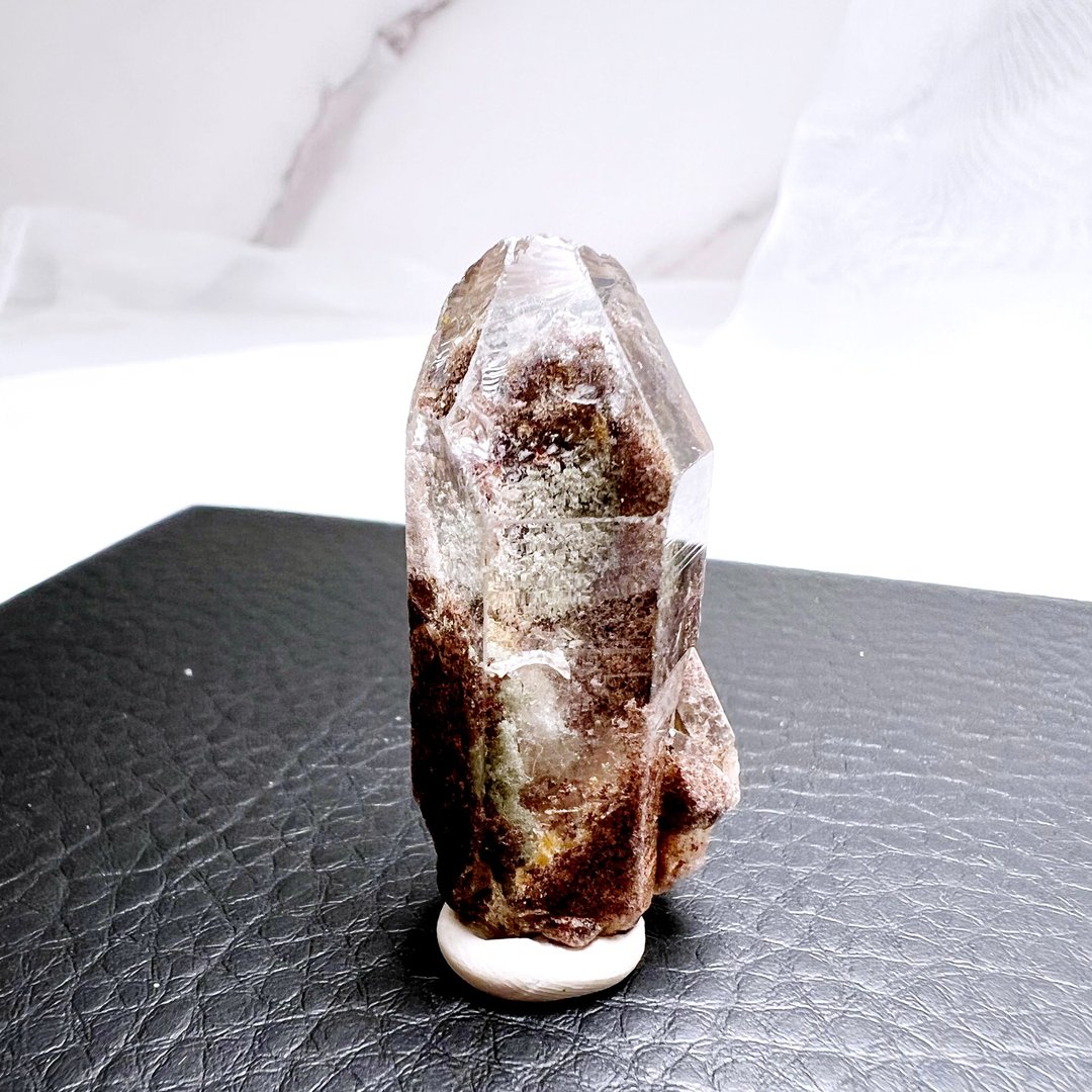 风景。原皮原矿 一图一物 摆件 疗愈 l 绿幽灵原石  l - 摆饰 - 水晶 多色